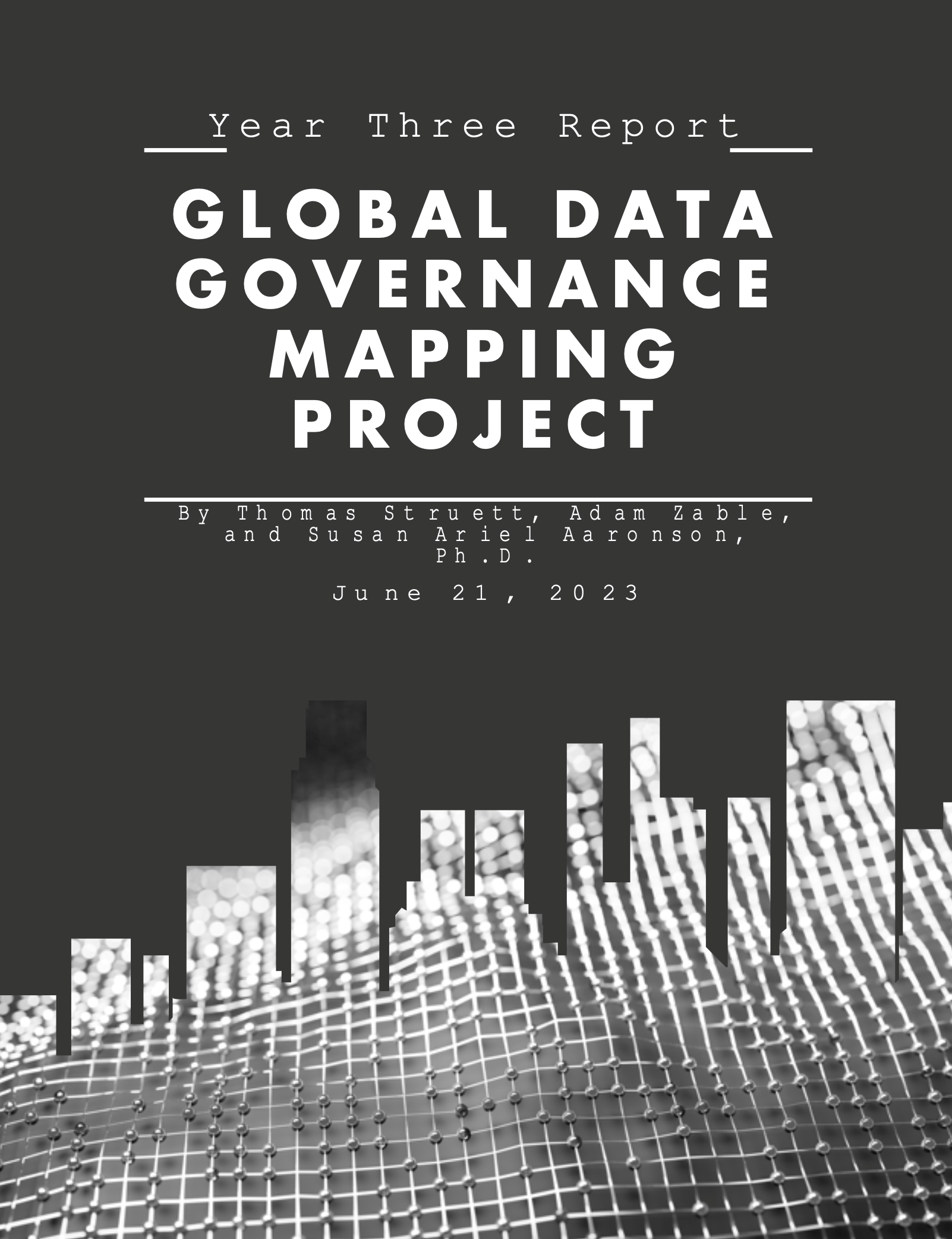 Global Data Governance Mapping Project - Year 1 Report